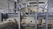 Horn to supply furnace for Central Asian glass plant