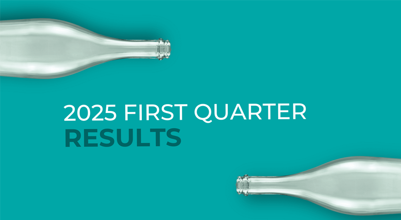 Verallia saw an acceleration of the organic volume growth initiated in Q3 2024.