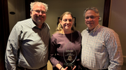 HWI’s Bryn Snow receives Hotbels BTU glass industry award