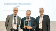Reinhard Conradt awarded DGG Honorary Membership