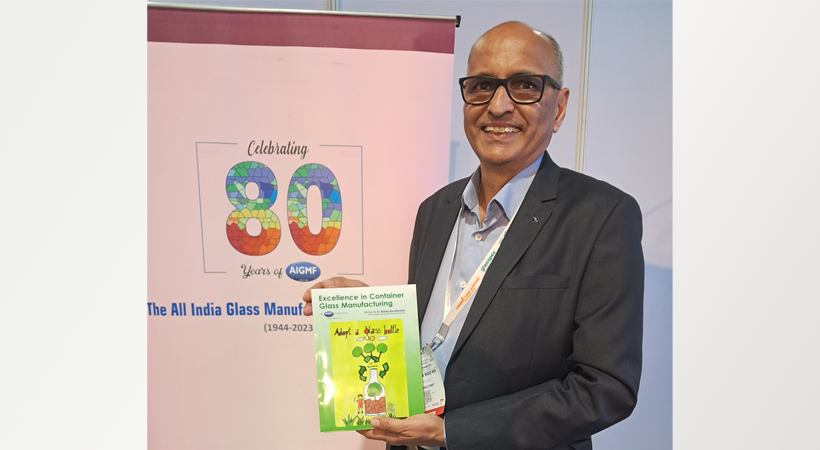 Ashoka Rao Manikala, Former President of Operations at PGP Glass and AGI Greenpac, has written a container glass manual in collaboration with the All India Glass Manufacturers' Federation (AIGMF).