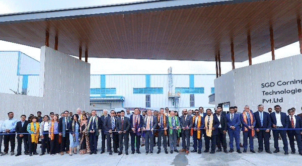 Corning and SGD Pharma inaugurate Indian glass facility