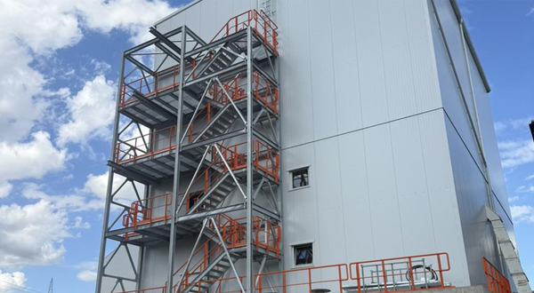 Reiling glass recycling plant almost complete