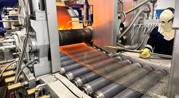 Glass Futures rolls first glass