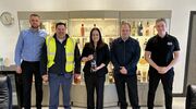 O-I welcomes Scottish minister to Alloa glass site
