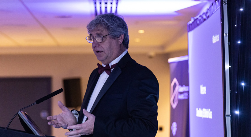 British Glass CEO Dave Dalton spoke at the Glass Focus Awards held in Manchester, UK, last week.
