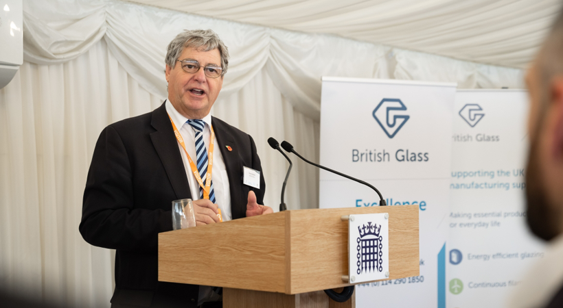 Dave Dalton, CEO of British Glass, will step down as CEO this December.