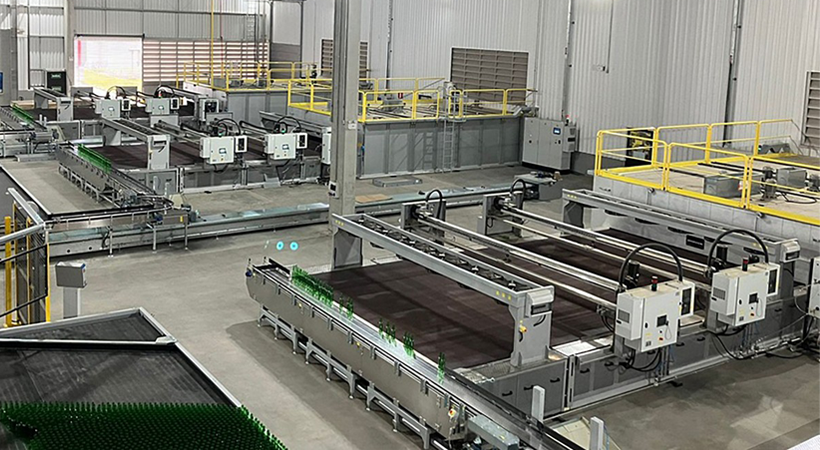 Pennekamp has commissioned three annealing lehrs at Ambev's glass plant in Carambeí, Paraná, Brazil.