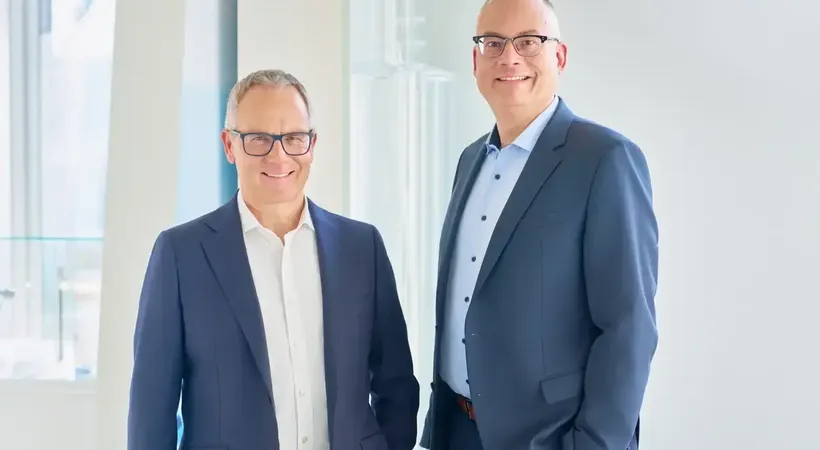 Reinhard Mayer, CFO, and Dr. Christian Mias, CEO of SCHOTT Pharma.