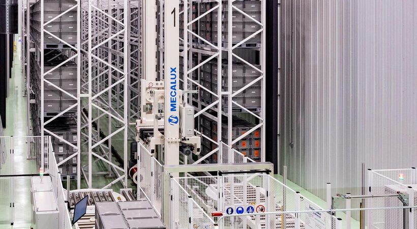 Gerresheimer is adding two automated warehouses to its facility in Georgia, USA. Pic source: Mecalux.