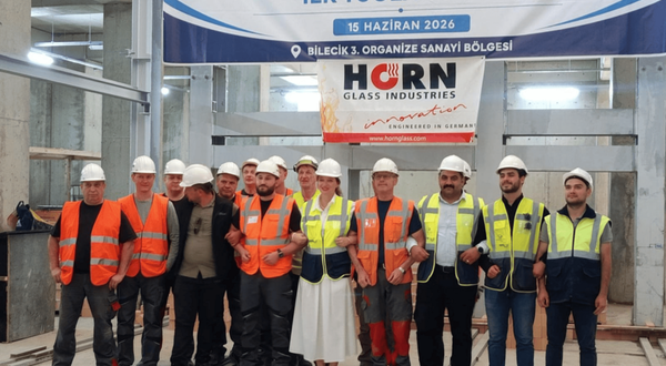 Düzce Cam in float glass stone-laying ceremony