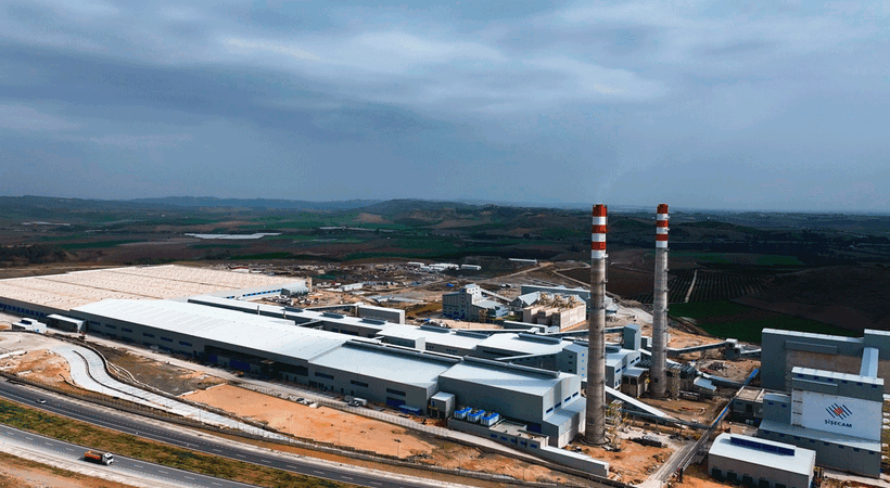 Sisecam's coated glass line in Tarsus, Türkiye has a 7 million m2 capacity.