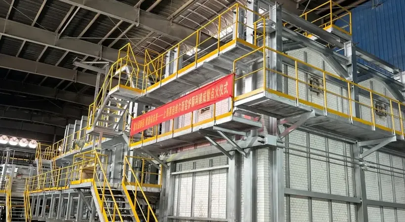 The furnace was first built in 2015.