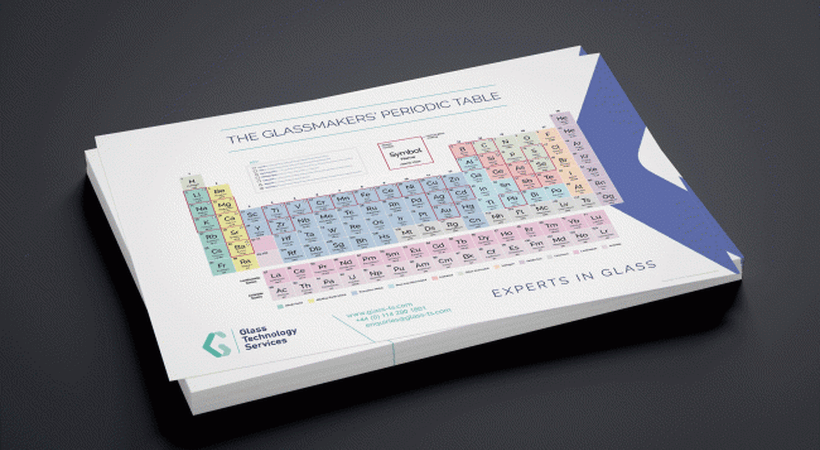 Glass Technology Services releases digital version of its glassmakers’ periodic table