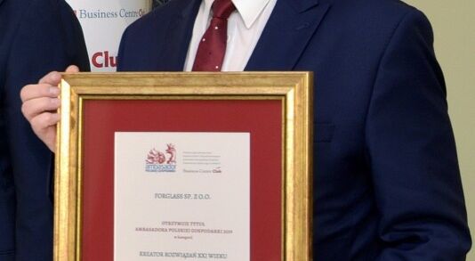 Forglass named Polish economy ambassador