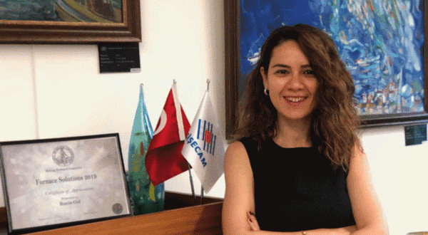 Sisecam’s award winner Burcin Gul talks about her Furnace Solutions conference win