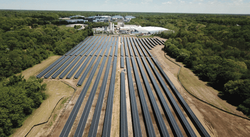 Ardagh installs solar power plant at US glass site