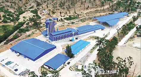 President inaugurates Bolivian container glass factory