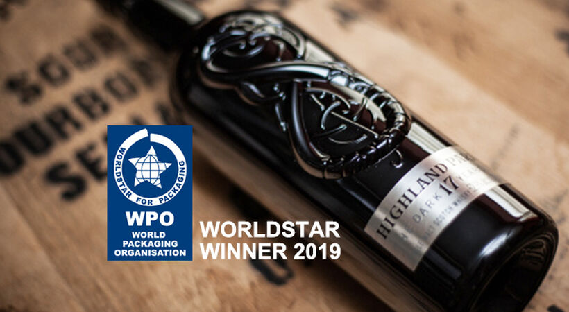 Stölzle glass whisky bottle wins award