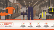 Clothing protection for the glassmaking industry