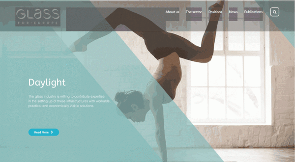 Glass for Europe unveils new website