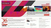 Ametek Land relaunches website