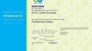 AGC patterned glass is Cradle to Cradle Certified Gold