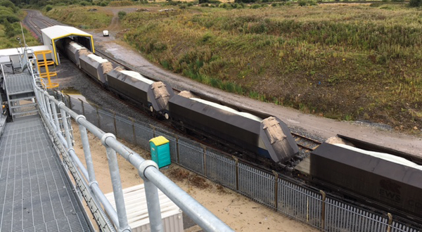 Encirc opens rail terminal for glass cullet