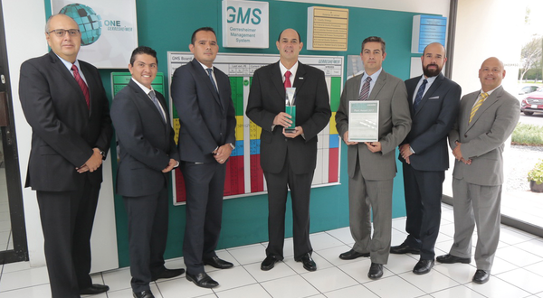 Gerresheimer Querétaro is best facility of the year