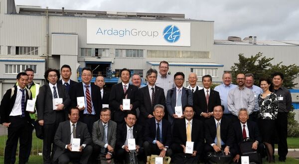 Japanese Glass Association visits Ardagh Irvine