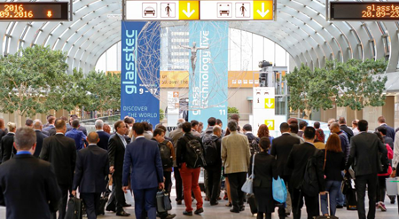 glasstec 2016 welcomes visitors from over 100 countries