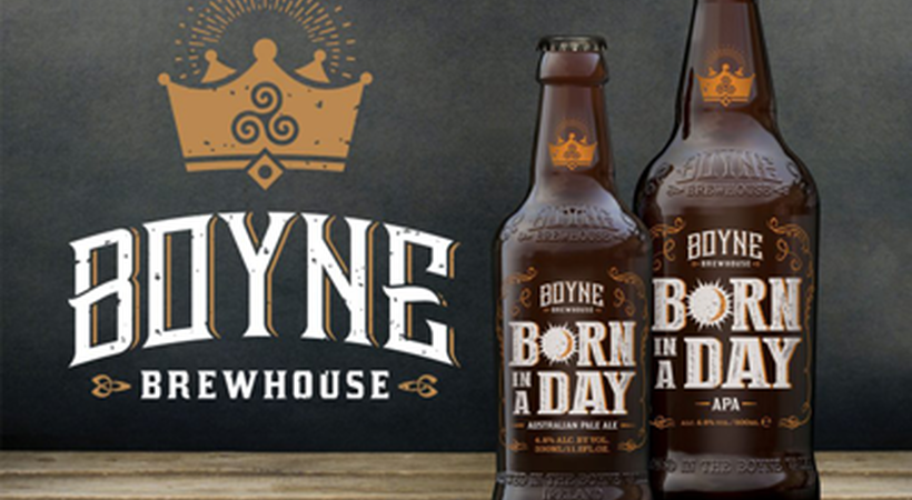Beatson bottles for Boyne Brewhouse