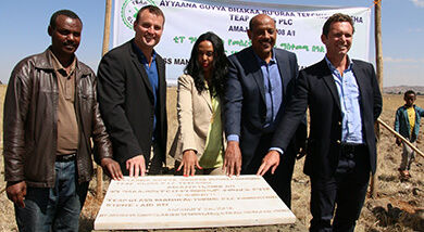 Ground clearing begins at Ethiopian bottling plant