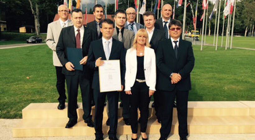 Gold award for Steklarna Hrastnik furnace project