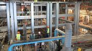 Completion of amber furnace at Beatson Clark